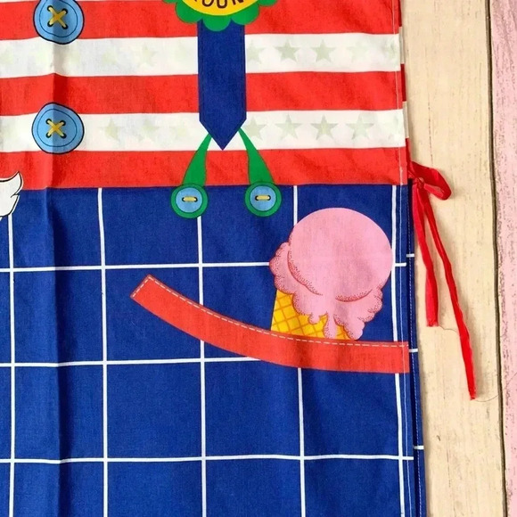 Vintage clown apron Halloween costume - Picture 4 of 10